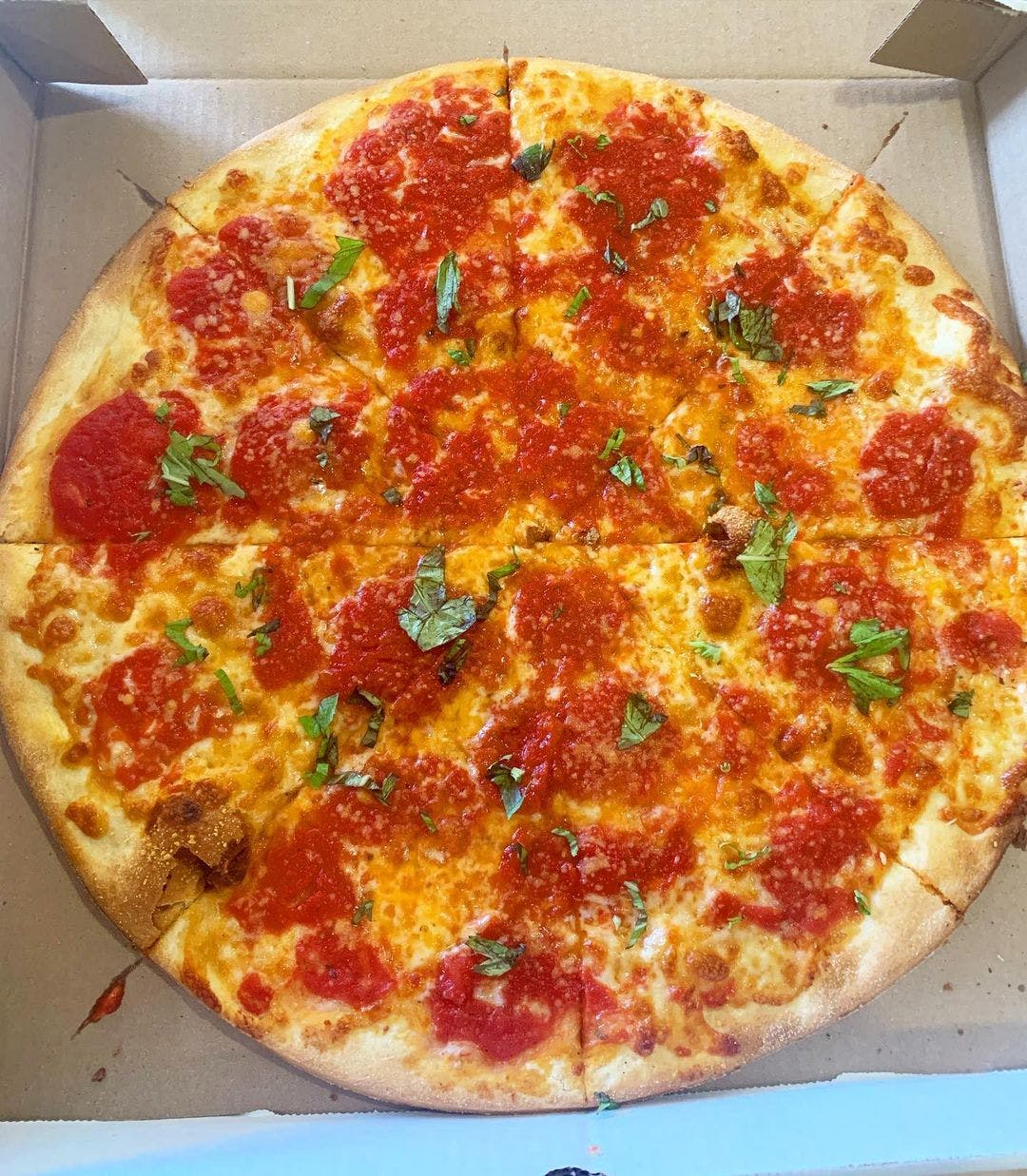 Order Trenton Tomato Pie - Personal food online from Pasquales Pizzeria store, Wall Township on bringmethat.com