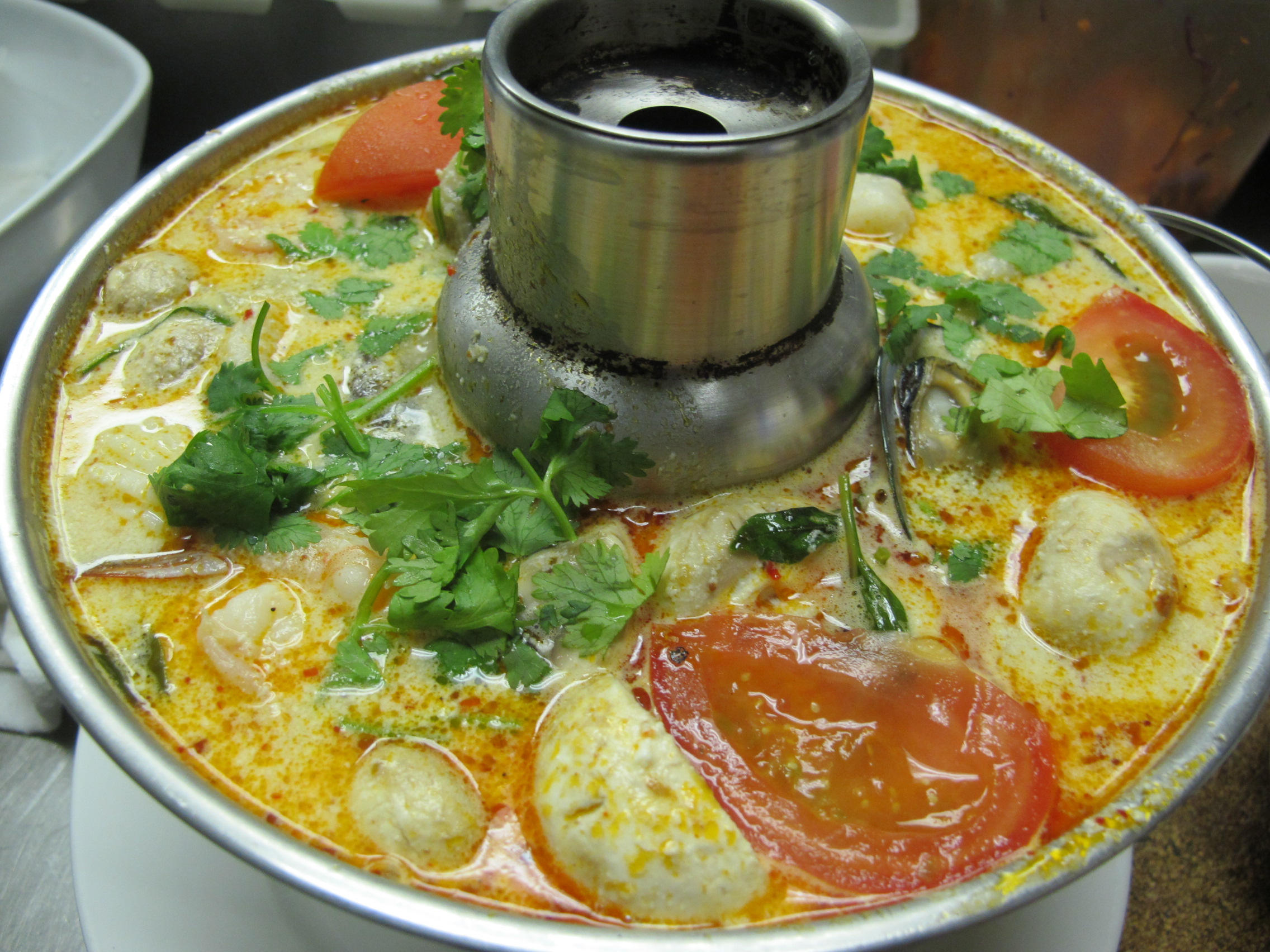Order 26. Tom Yum Kai food online from Thailand Restaurant store, Modesto on bringmethat.com