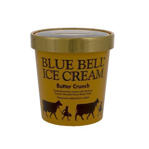 Order Blue Bell Butter Crunch Pint food online from Stripes store, Canyon Lake on bringmethat.com
