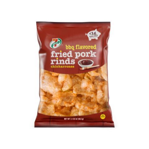 Order 7-Select Pork Rinds BBQ 2.125oz food online from 7-Eleven store, DeBary on bringmethat.com