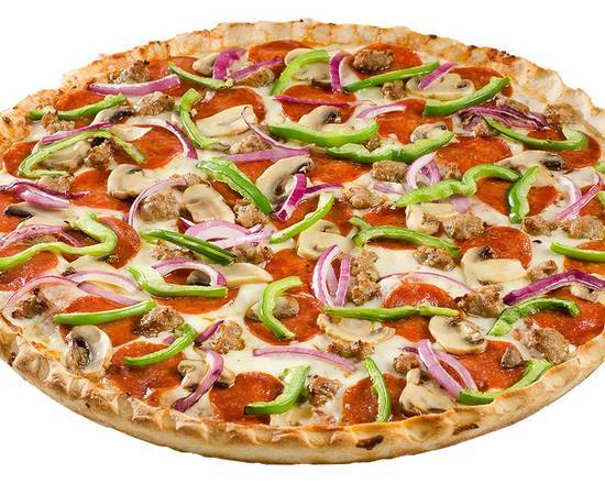 Order Rascal House Deluxe Pizza food online from Rascal House Pizza University Hts store, University Heights on bringmethat.com
