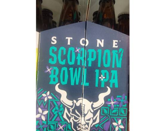 Order Stone Scorpion Bowl IPA (6pk bottles) food online from Hub Market & Deli store, San Diego on bringmethat.com