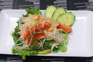 Order 15. Papaya Salad food online from Miko Thai Kitchen store, Hudson on bringmethat.com