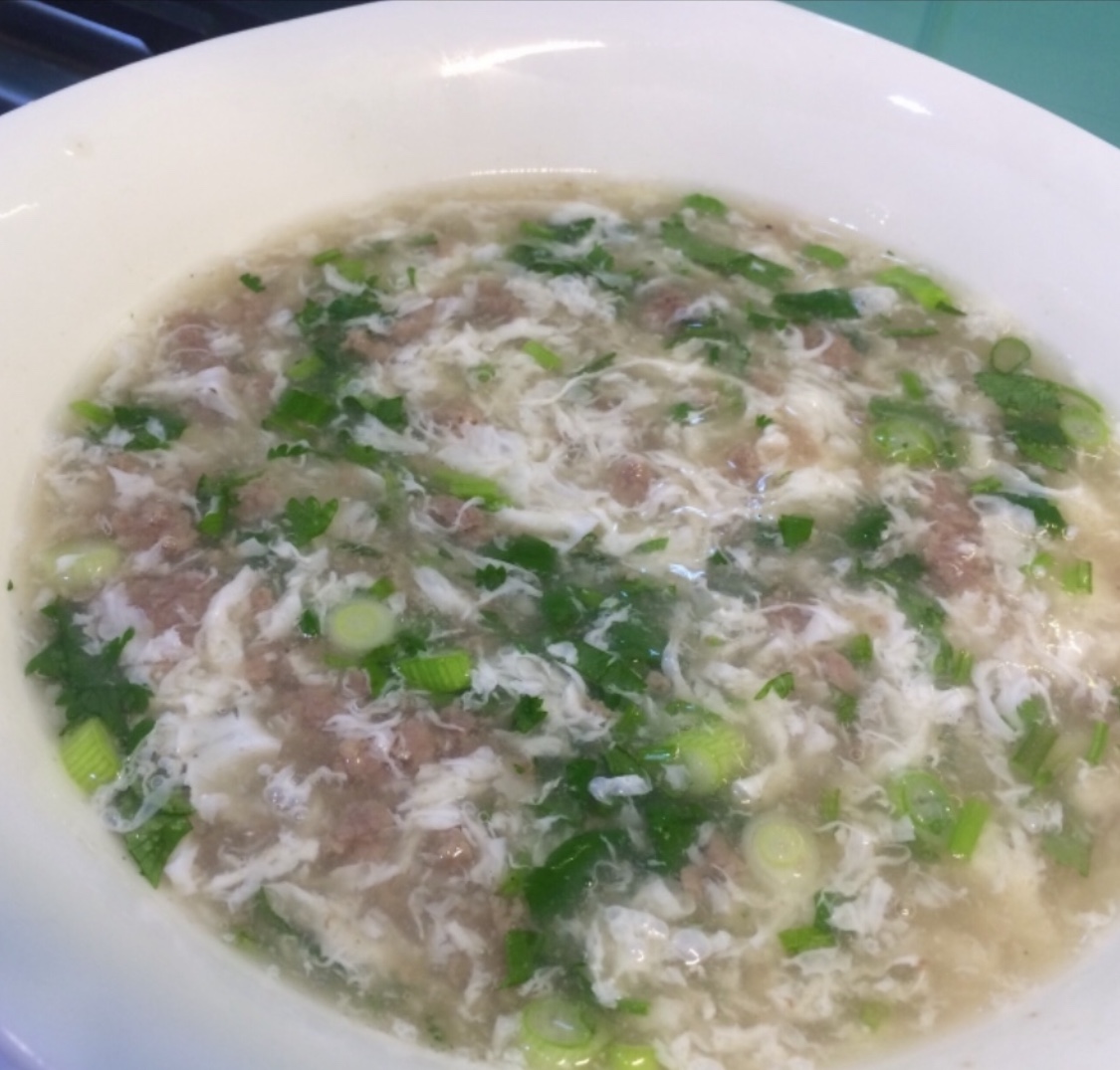 Order S50-West Lake Soup (LG) food online from Lucky Buddha store, Goodyear on bringmethat.com