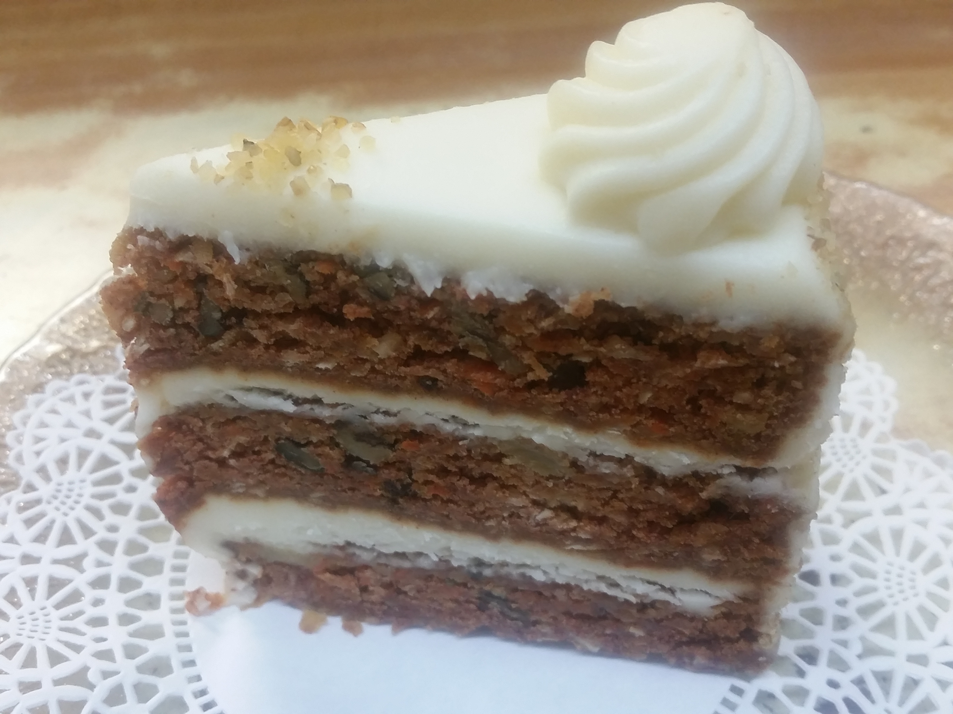 Order Carrot Cake food online from Our Original Pizzeria store, Schenectady on bringmethat.com