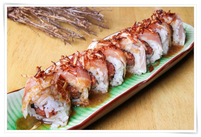 Order Aloha Specialty Roll food online from Sekai Sushi store, Mesa on bringmethat.com