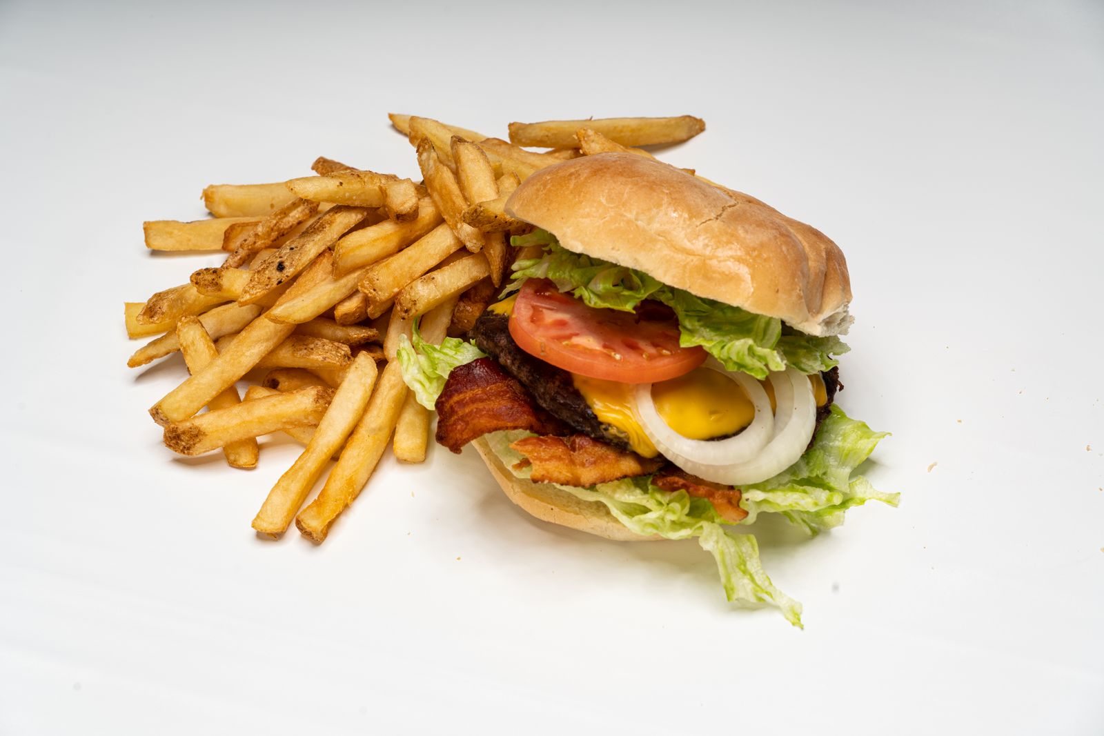 Order Bacon Cheeseburger food online from North Point Cafe store, Dundalk on bringmethat.com