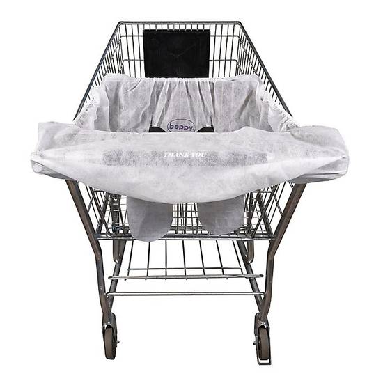 Order Boppy® 5-Pack Disposable Shopping Cart Covers in White food online from Bed Bath & Beyond store, Lancaster on bringmethat.com