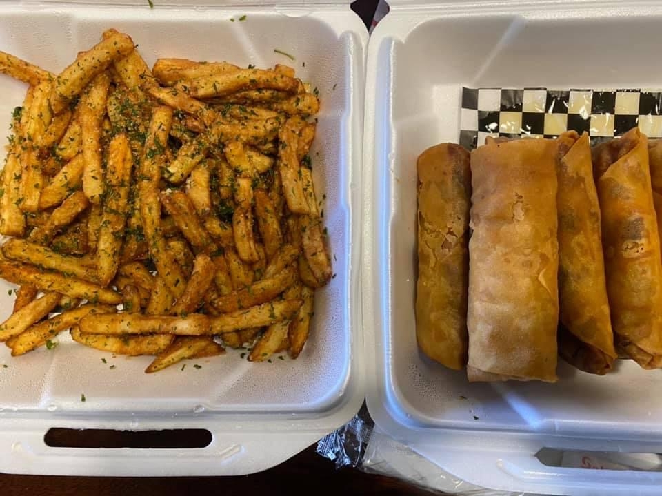 Order 8 Egg Rolls w/ 1 Side food online from The Roll Up store, Killeen on bringmethat.com
