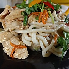 Order Udon Drunken Noodles food online from Pad Thai Restaurant store, Fairbanks on bringmethat.com