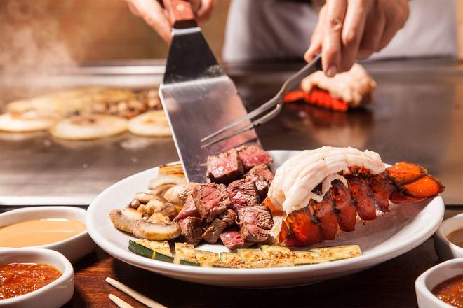 Order Hibachi Fillet Mignon and Lobster Tail food online from Sushi Osawa store, Norcross on bringmethat.com