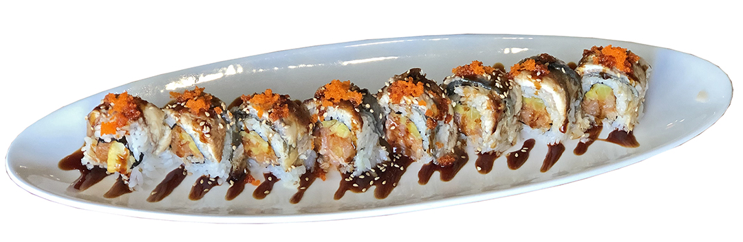 Order B-52 Roll food online from Rock Japanese Cuisine store, San Francisco on bringmethat.com