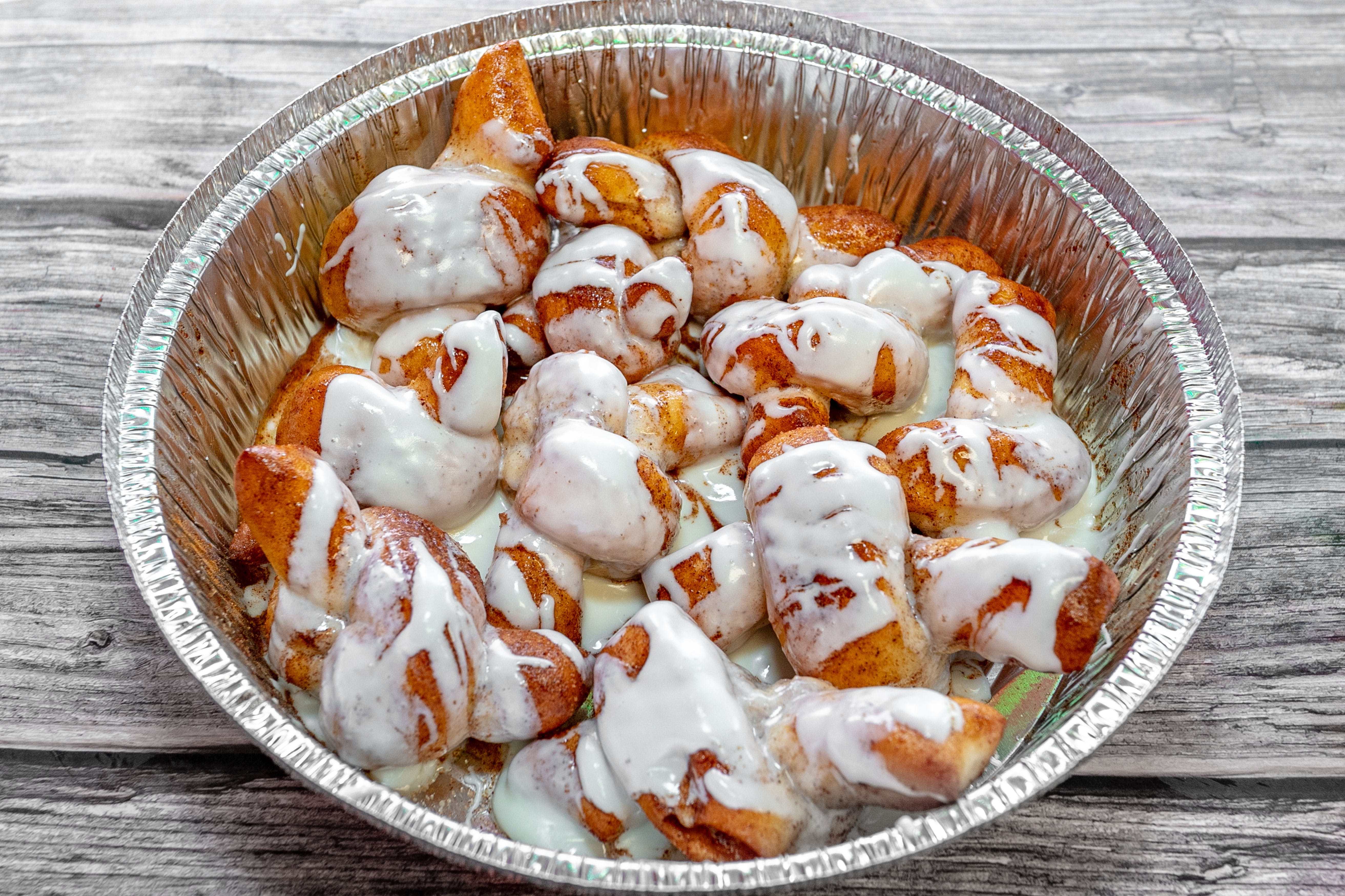 Order Cinnamon Knots - 10 Pieces food online from Pizza Place store, Adairsville on bringmethat.com