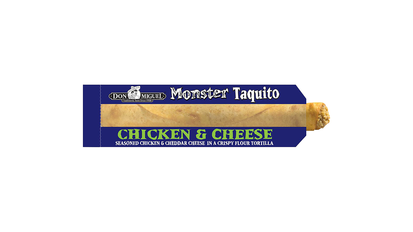 Order Monster Taquito Chicken food online from Extramile store, San Bernardino on bringmethat.com