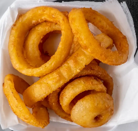 Order Onion Rings food online from K & D Deli store, Hyde Park on bringmethat.com