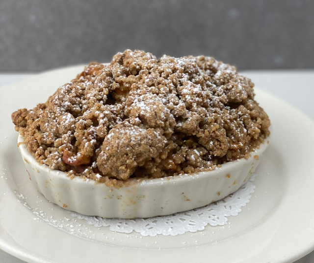 Order Apple Cranberry Crisp food online from The Rolling Pin Cafe store, Westwood on bringmethat.com