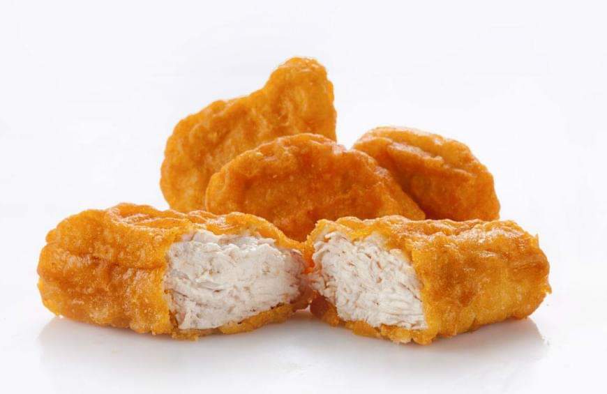 Order 6 Nuggets with French Fries food online from Crown Fried Chicken store, Newark on bringmethat.com