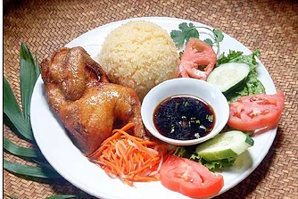 Order Golden Cornish Hen with Buttered Rice (Com Ga Ro Ti) food online from Pho Super Bowl store, Diamond Bar on bringmethat.com