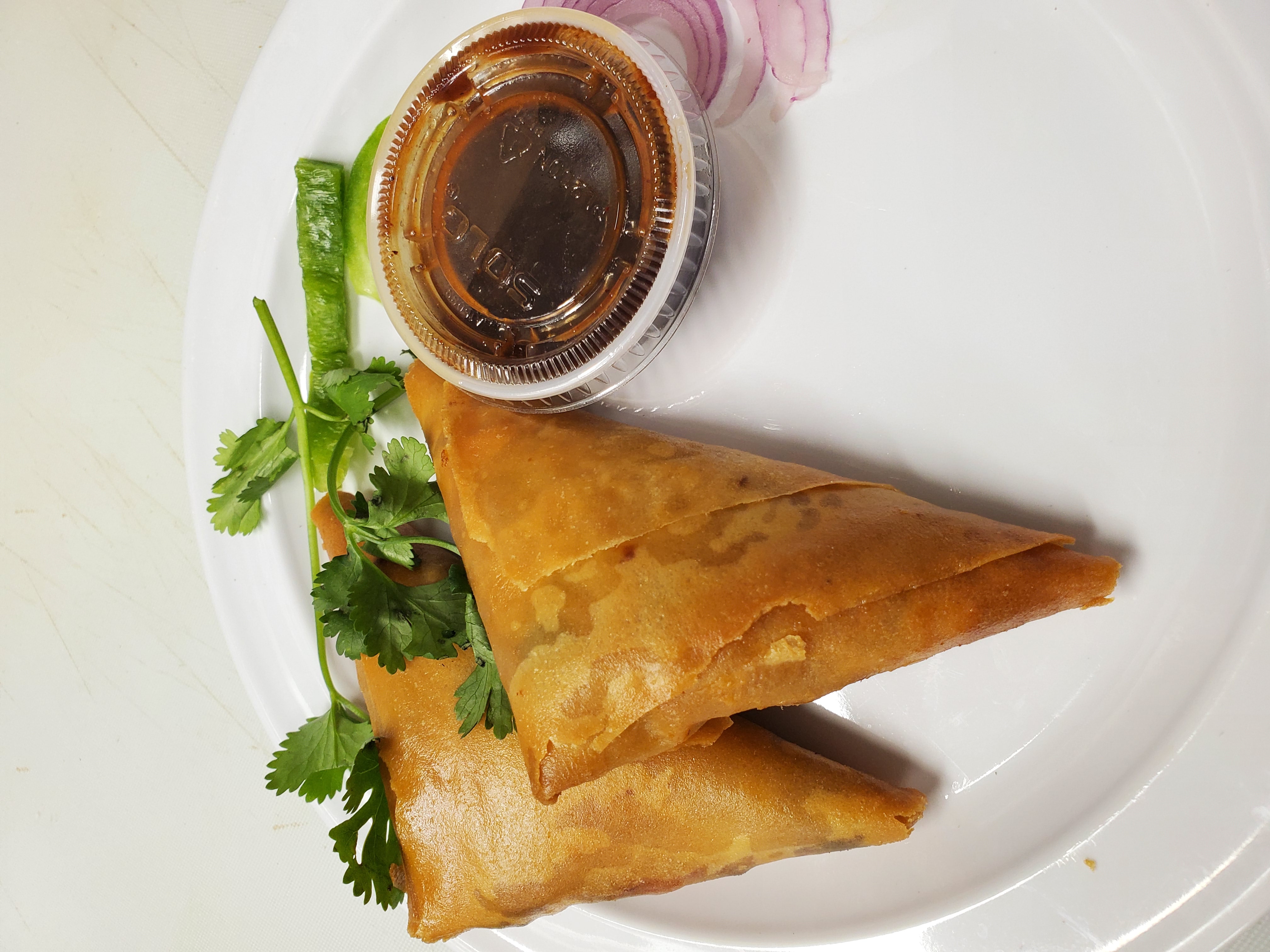 Order Chicken Samosa  food online from Indian & Chinese Cuisine store, Washington on bringmethat.com