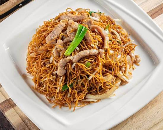Order Shredded Pork Chow Mein food online from Shooting Star Cafe store, Oakland on bringmethat.com