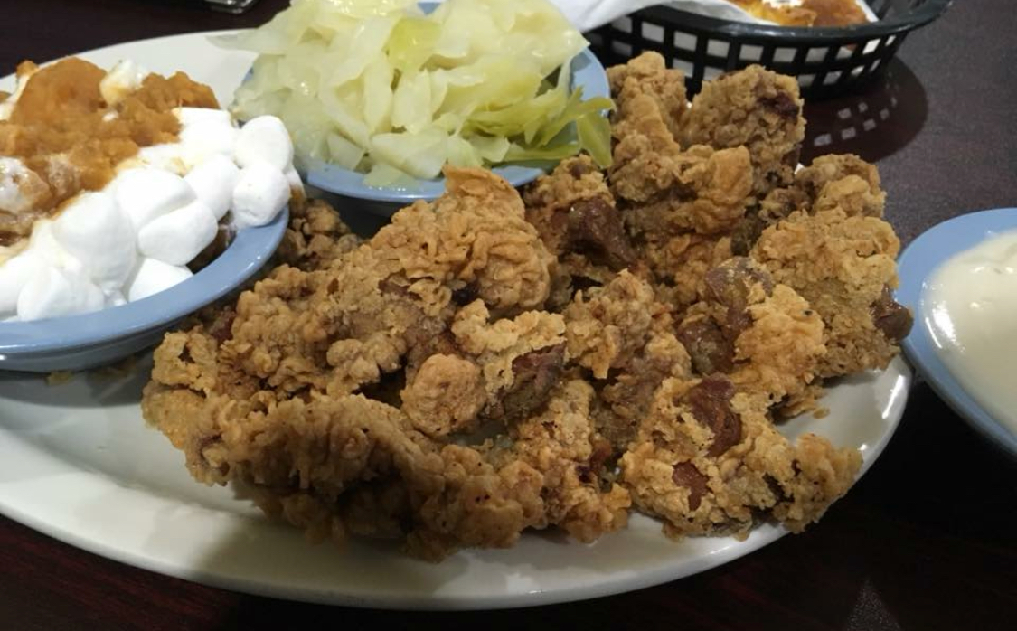 Order Fried Chicken Liver Plate food online from Fernando's store, Chattanooga on bringmethat.com