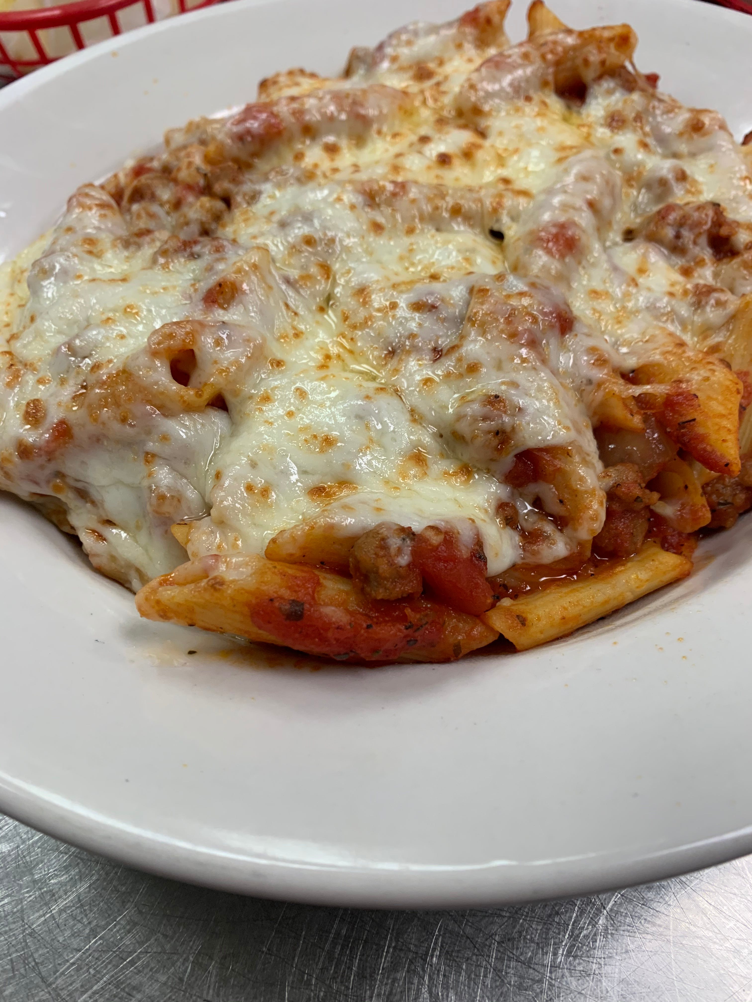 Order Baked Ziti with Meat Sauce - Pasta food online from Italiano Of Kingsport store, Kingsport on bringmethat.com