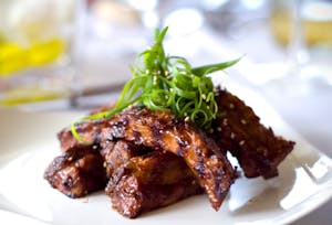 Order BBQ Pork Baby Back Ribs food online from Kira asian bistro & sushi bar store, Armonk on bringmethat.com