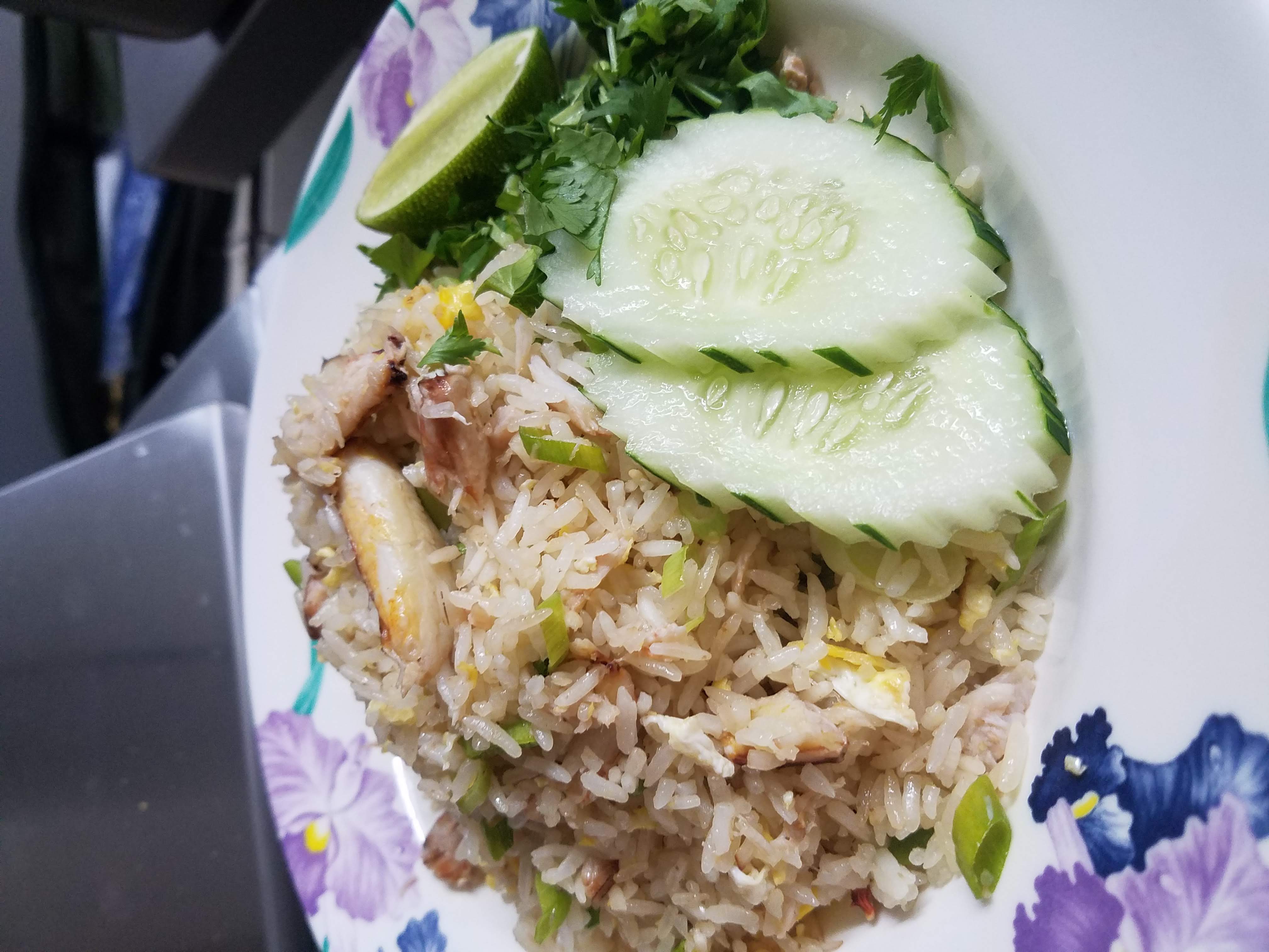 Order Crab Fried Rice food online from Ghin Khao Eat Rice store, Chicago on bringmethat.com