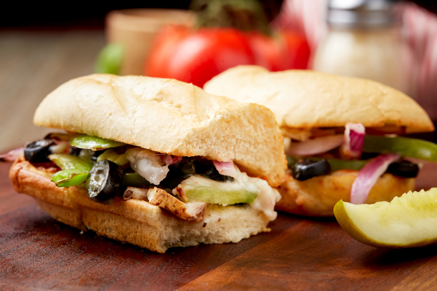 Order Veggie Sandwich food online from Simple Simon's Pizza store, Muskogee on bringmethat.com