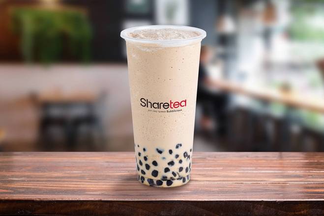 Order (39) Milk Tea Ice Blended with Pearl food online from Sharetea store, Ann Arbor on bringmethat.com