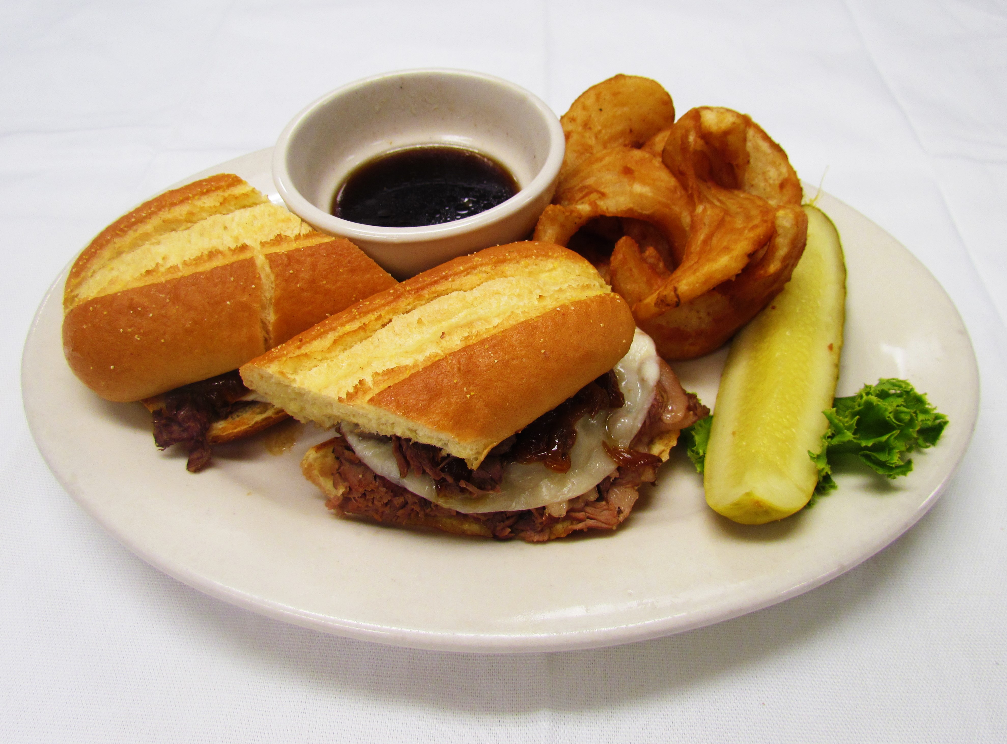 Order Classic French Dip Sandwich food online from Laughing Grizzly store, Missoula on bringmethat.com