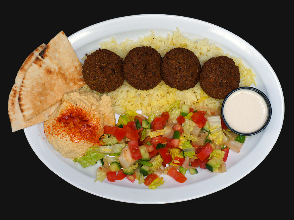 Order Falafel Plate food online from Big Z Family Restaurant store, Simi Valley on bringmethat.com