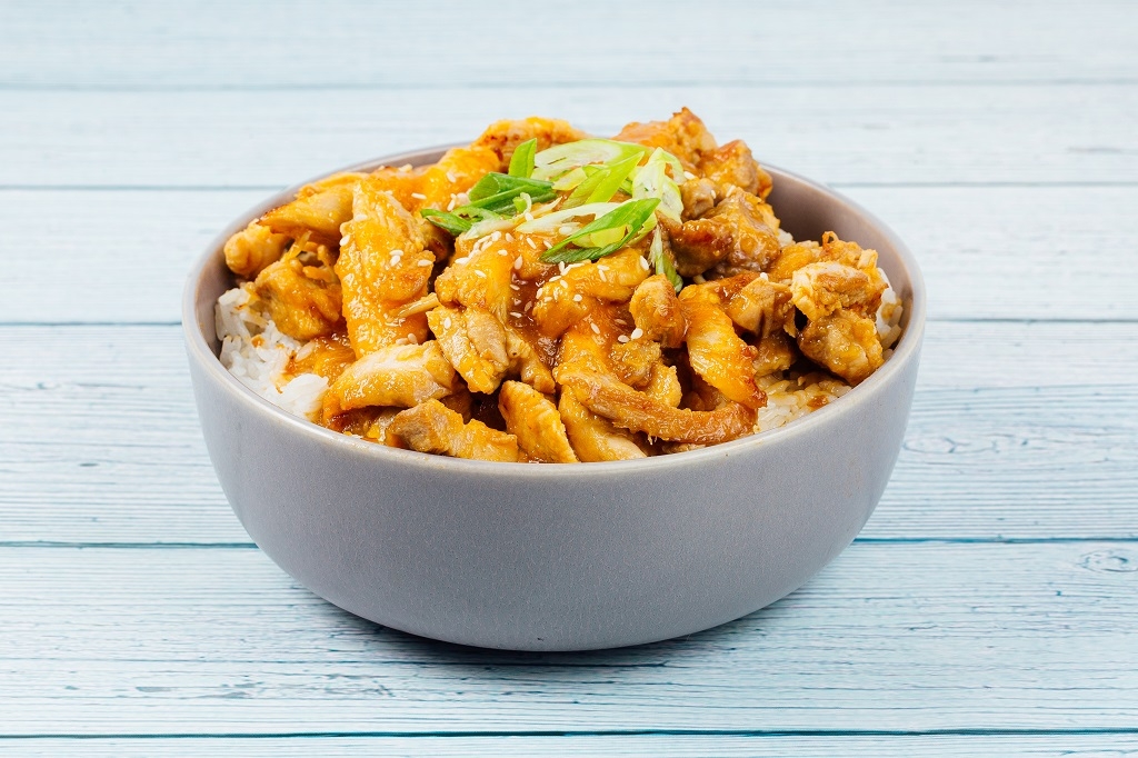 Order Orange Chicken food online from B Nutritious store, Fountain Valley on bringmethat.com