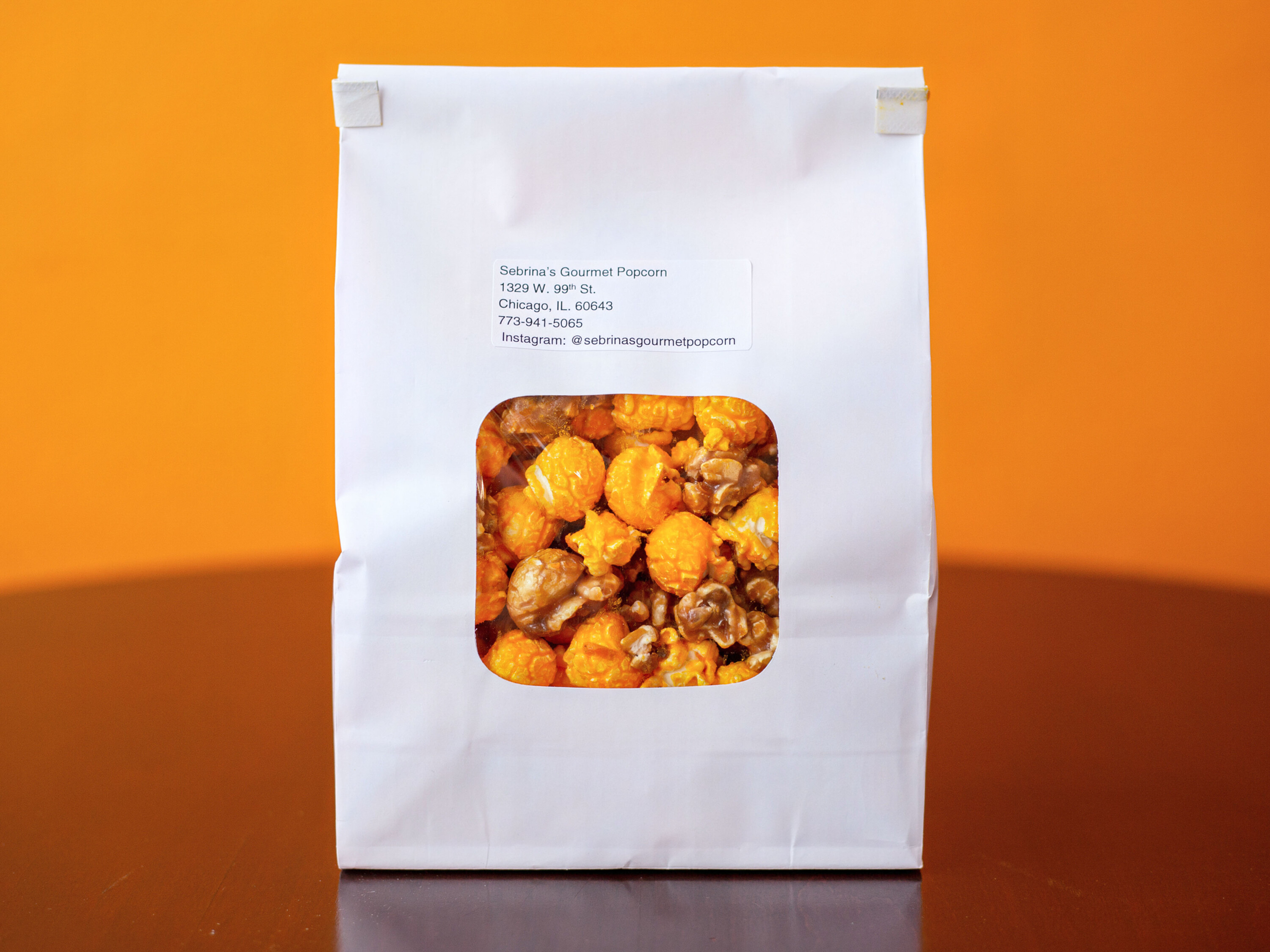 Order Caramel and Cheese *Large food online from Sebrina's Gourmet Popcorn store, Chicago on bringmethat.com