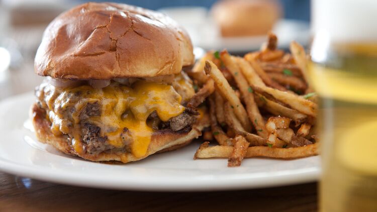 Order Community Double Cheeseburger food online from Community Tavern store, Chicago on bringmethat.com