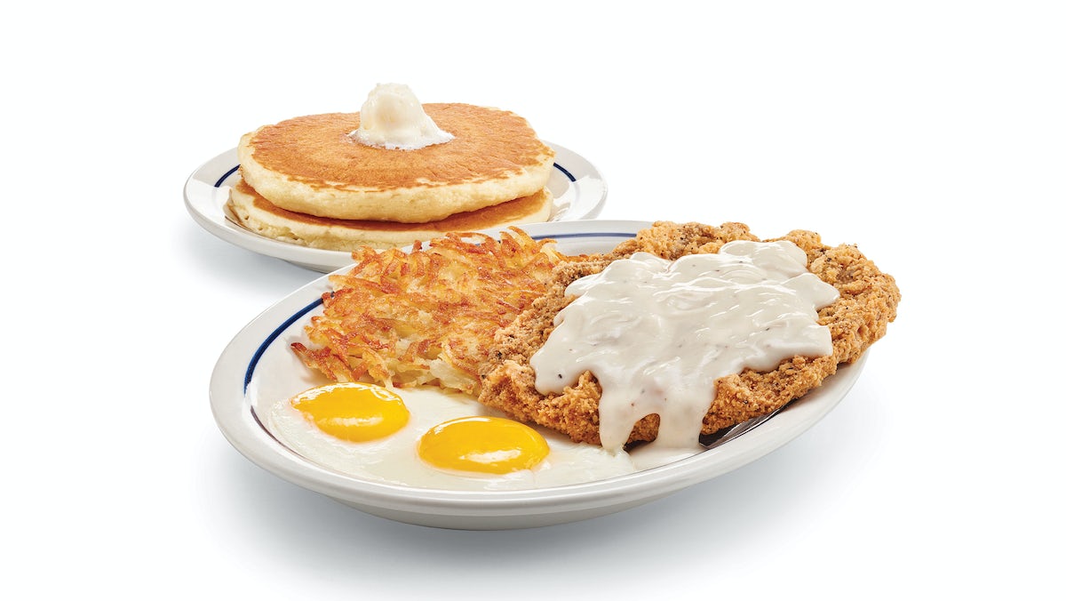 Order Country Fried Steak & Eggs food online from IHOP on Cartmell Dr. store, Albany on bringmethat.com