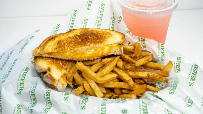 Order Kids Grilled Cheese food online from Snuffer's Restaurant & Bar store, Dallas on bringmethat.com