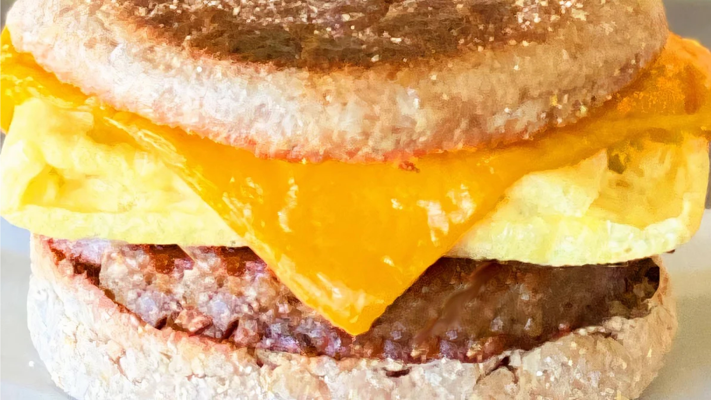Order Sausage Egg & Cheese Breakfast Sandwich food online from Juice Junkies store, Keller on bringmethat.com