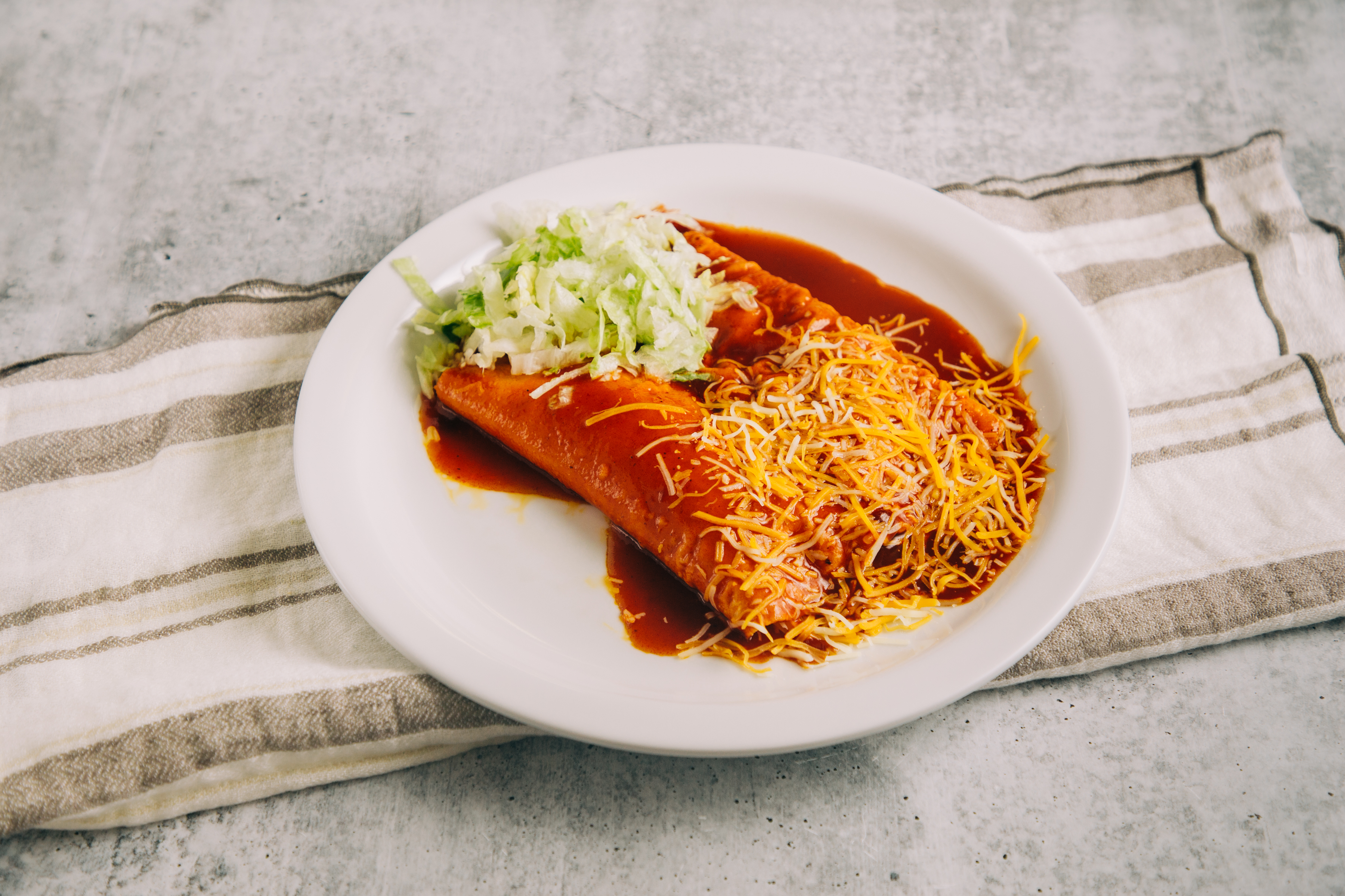 Order Beef Enchiladas food online from Betos Mexican Food store, West Valley City on bringmethat.com