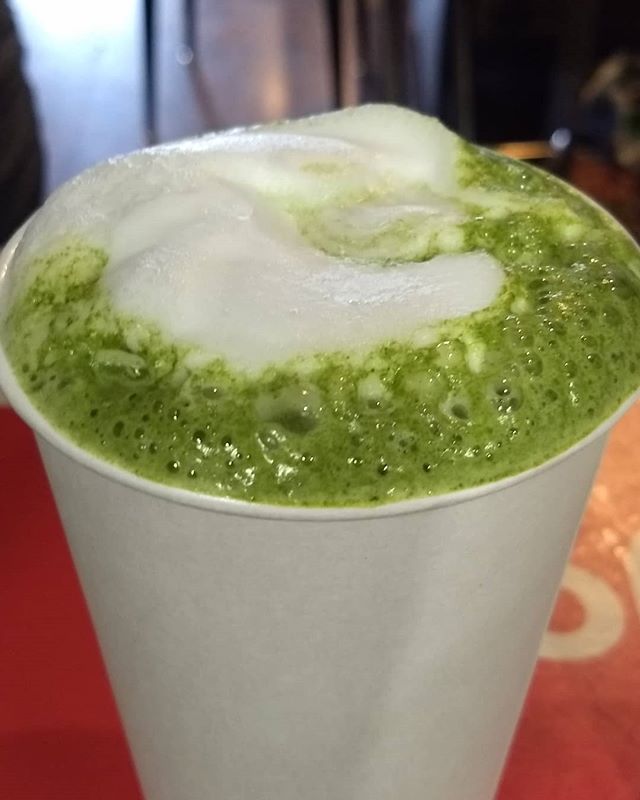 Order Green Tea Latte food online from Liberty Cafe store, Renton on bringmethat.com