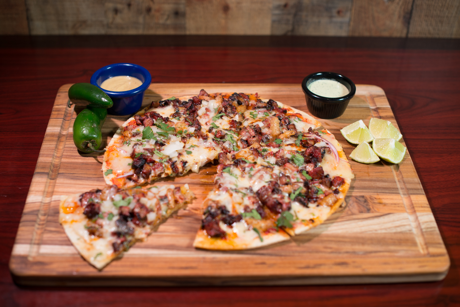 Order Julio's Mexican Pizza food online from Julios Mexican Grill store, Spring on bringmethat.com
