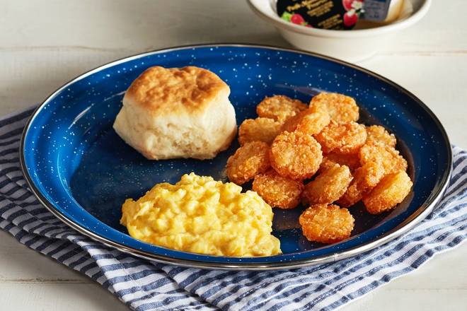 Order Scrambled Egg n’ Biscuit food online from Cracker Barrel Old Country Store store, Corinth on bringmethat.com