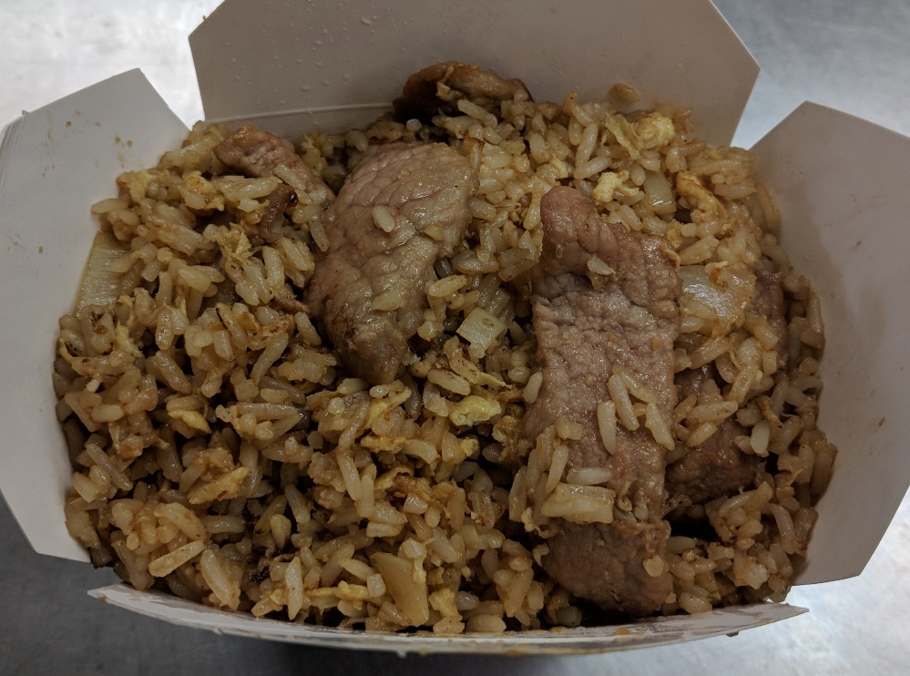 Order 89. Beef Fried Rice food online from Golden Pearl store, Salt Lake City on bringmethat.com