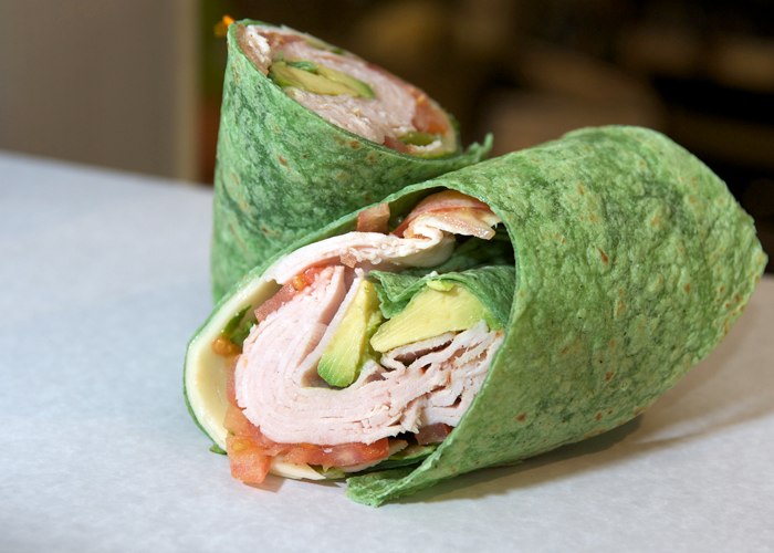 Order E4. California #1 Wrap food online from Green gourmet store, New York on bringmethat.com