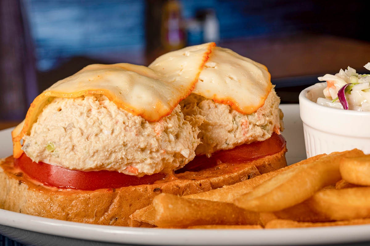Order Open Faced Tuna Melt food online from Toojay store, Dania Beach on bringmethat.com