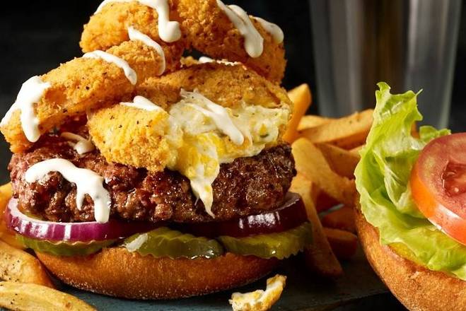 Order Ranch Smash Burger food online from Montana Mike Steakhouse store, Bartlesville on bringmethat.com