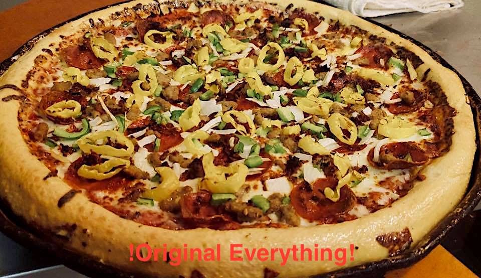Order Original Everything Pizza - Small 8" food online from North Jersey Pizza Co store, Salem on bringmethat.com