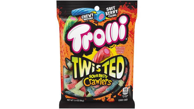Order Trolli Twisted Sour Brite Crawlers food online from Route 7 Food Mart store, Norwalk on bringmethat.com