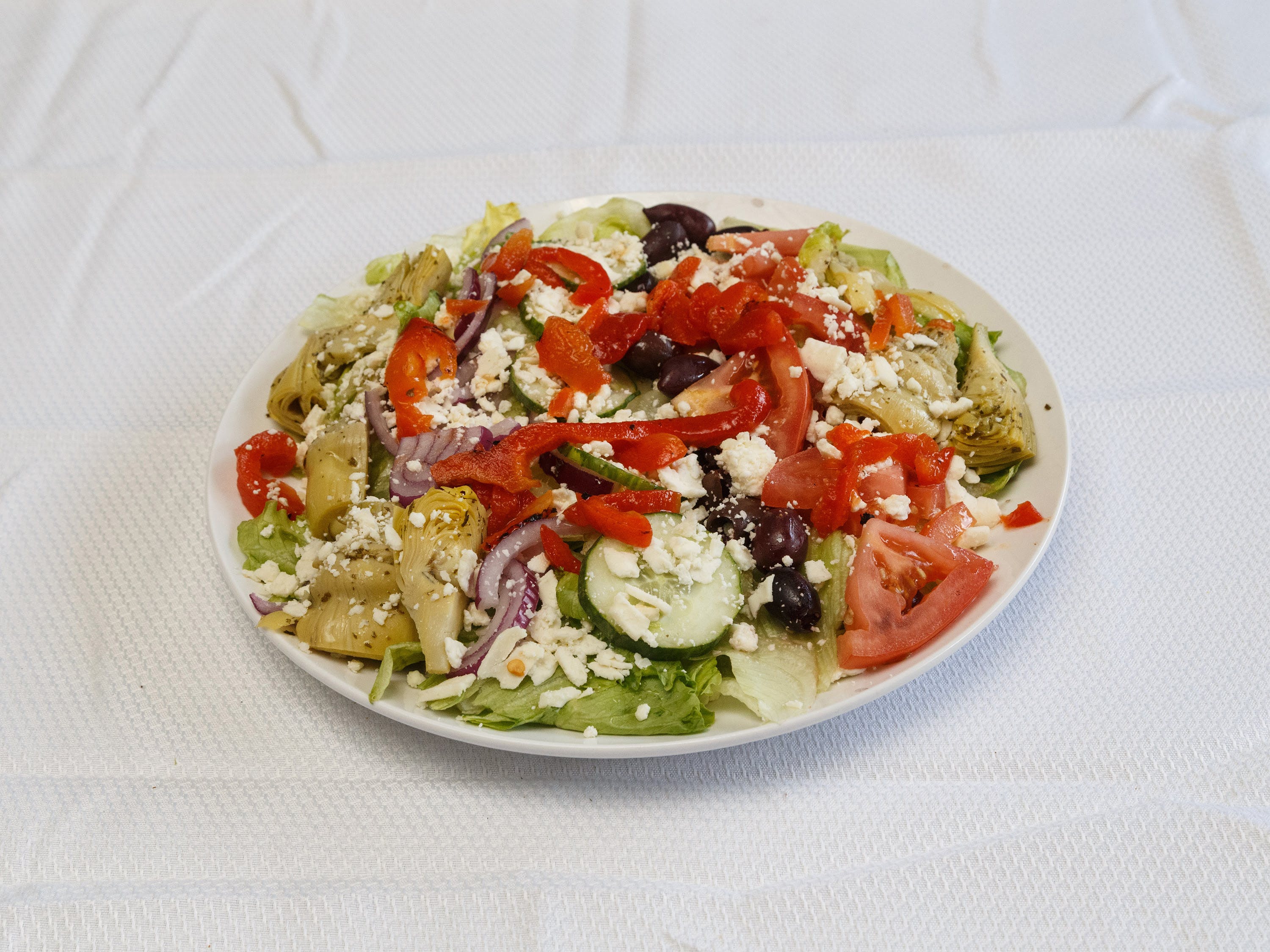 Order Mediterranean Salad - Salad food online from Pizza Pronto store, Pittsburgh on bringmethat.com