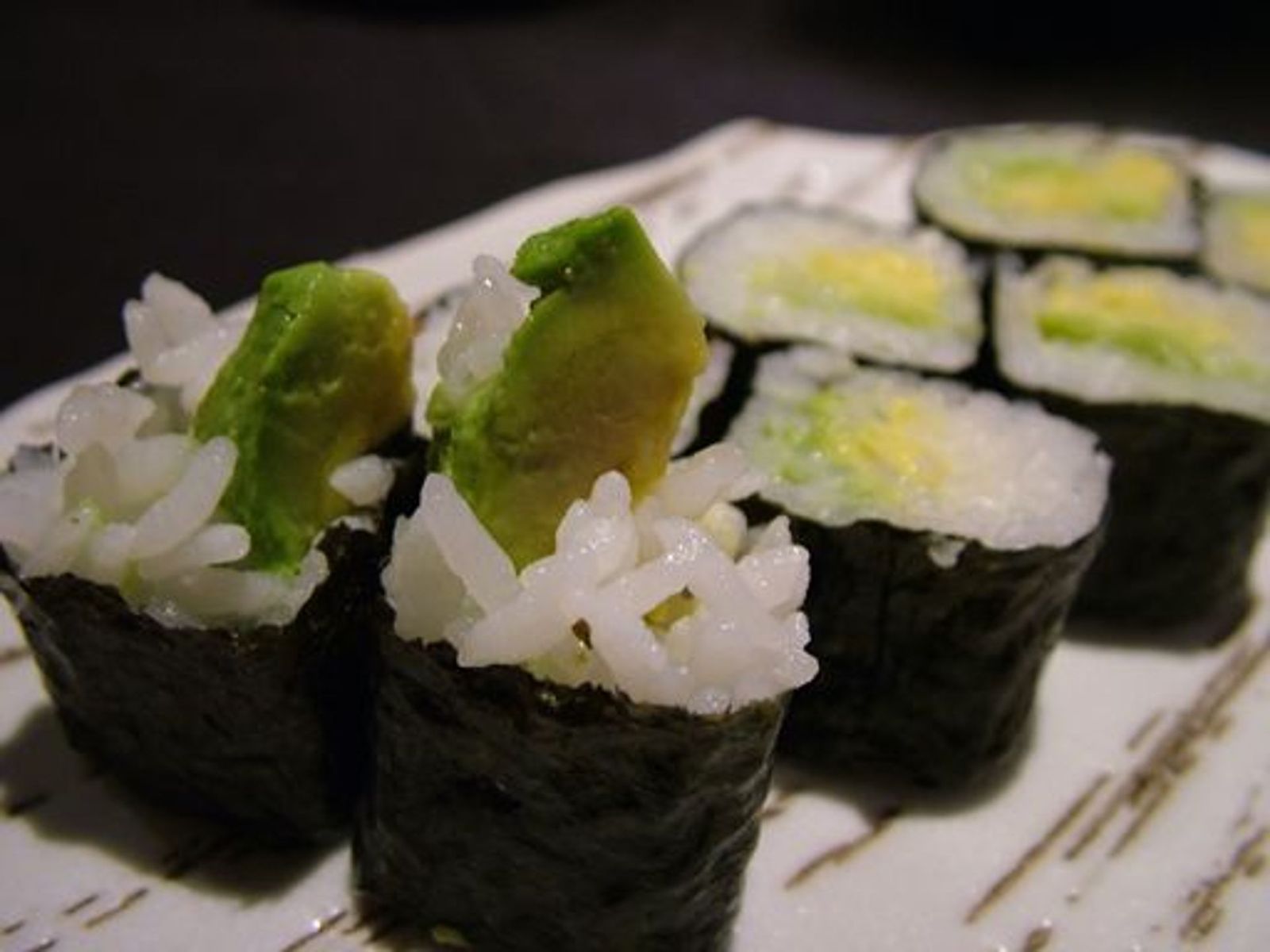 Order Avocado Roll (8pc) food online from Tiger Asian Bowl store, Allen on bringmethat.com